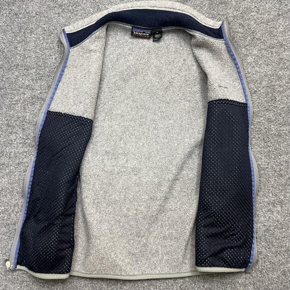 Patagonia Synchilla Vest Mens Medium Fleece Full Zip Made USA Outdoors Hiking - Picture 6 of 11